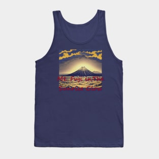 Japan Tokyo Mt. Fuji in The Sunrise Glow by Kana Kanjin Tank Top